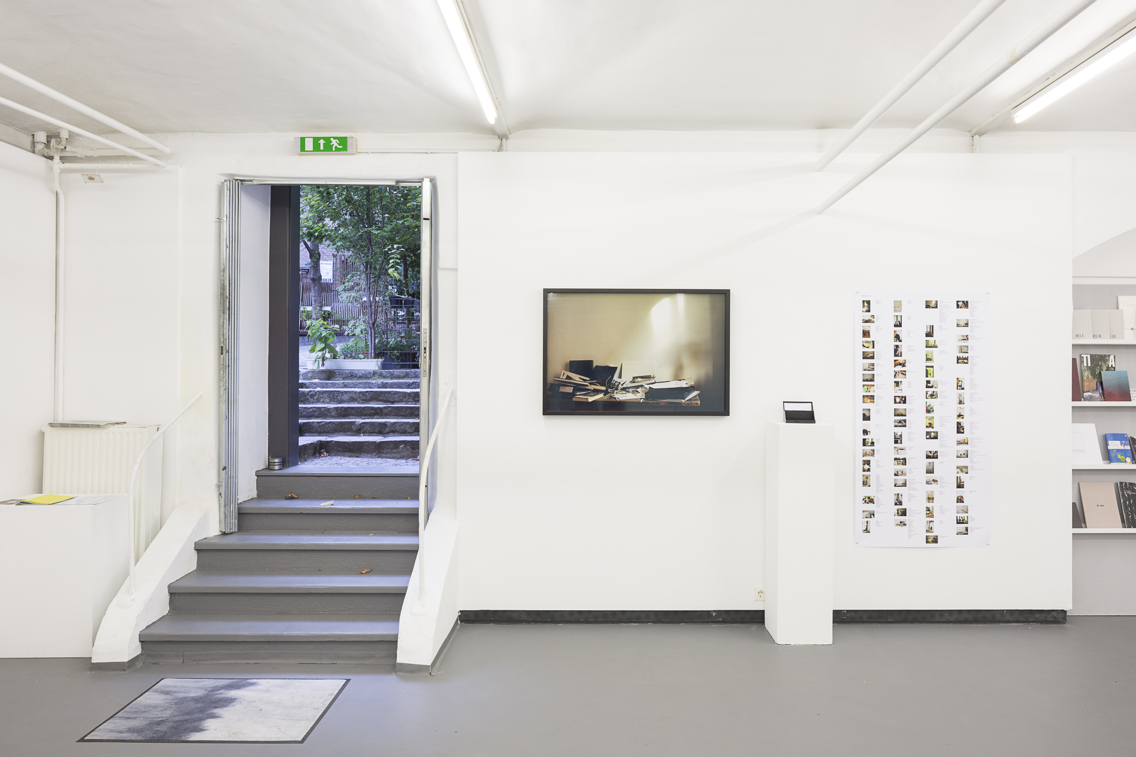 Inventur I-37, Inventur II, Inventur I, Installationsansicht Fotogalerie Wien, Foto: Eva Kelety